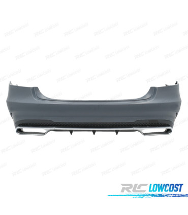 PARE-CHOCS ARRIERE MERCEDES CLASSE E W212 14-16 LOOK AMG E63