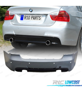 PARE CHOCS ARRIERE BMW E90 04-07 LOOK M PDC