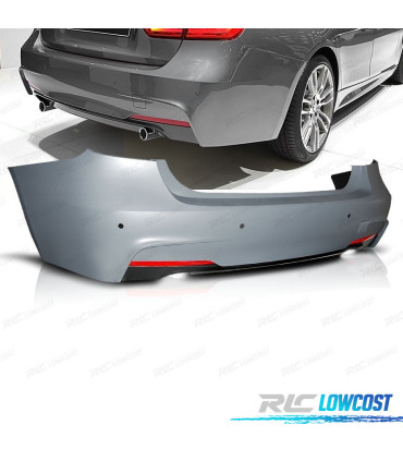 PARE-CHOCS ARRIERE BMW F30 F35 12-19 LOOK M PDC