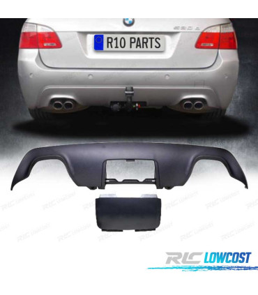 DIFFUSEUR BMW E60 E61 LOOK M + CACHE OO---OO