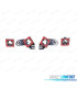 KIT 4 SUPPORTS PDC BMW E60 E61 18MM 07-10 LOOK M PARKTRONIC