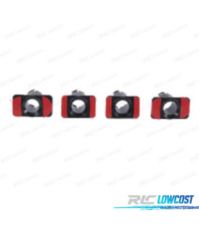 KIT 4 SUPPORTS PDC BMW E46 COUPE LOOK M ARRIERE