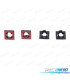 KIT 4 SUPPORTS BMW E60 07-10 LOOK M ARRIERE 18MM