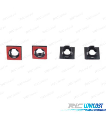 KIT 4 SUPPORTS BMW E60 07-10 LOOK M ARRIERE 18MM
