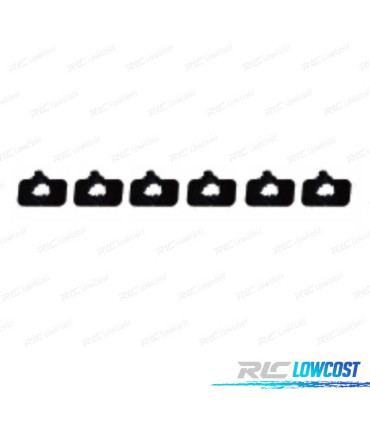 KIT 6 SUPPORTS PDC MERCEDES CLASE CLA W117 13- LOOK AMG
