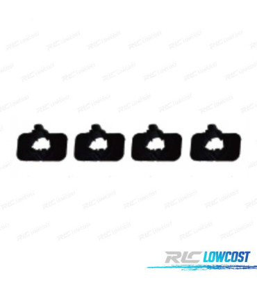 KIT 4 SUPPORTS PDC MERCEDES CLASSE C W204 12- LOOK C63