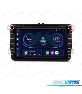 AUTORADIO GPS ANDROID 12 SKODA FABIA OCTAVIA ROOMSTER SUPERB USB GPS TACTIL HD