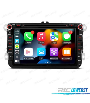 AUTORADIO GPS ANDROID 12 SKODA FABIA OCTAVIA ROOMSTER SUPERB USB GPS TACTIL HD