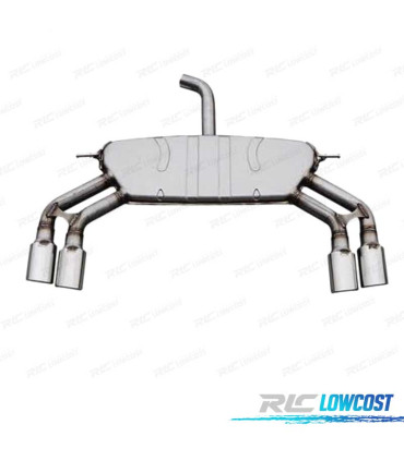 SILENCIEUX D'ECHAPPEMENT AUDI A3 BERLINE 16-20 LOOK S3