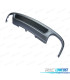 DIFFUSEUR AUDI A4 B8 07-11 LOOK S LINE DOUBLE SORTIE