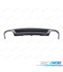 DIFFUSEUR AUDI A4 B8 07-11 LOOK S LINE DOUBLE SORTIE