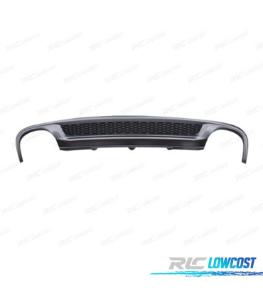 DIFFUSEUR AUDI A4 B8 07-11 LOOK S LINE DOUBLE SORTIE