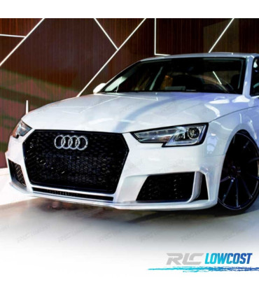 PARE-CHOCS AVANT AUDI A4 B9 AVANT SEDAN 16-19 LOOK RS4