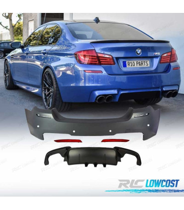 PARE-CHOCS ARRIÈRE BMW F10 10-13 LOOK M PDC