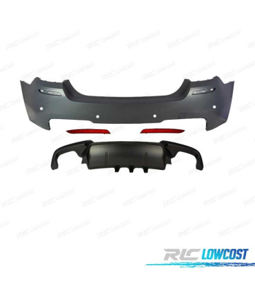 PARE-CHOCS ARRIÈRE BMW F10 10-13 LOOK M PDC