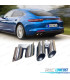 EMBOUTS D'ÉCHAPPEMENTS PORSCHE PANAMERA 17- LOOK S CHROMÉ