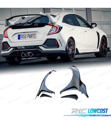 AILES AVANT HONDA CIVIC TYPE R 16-20 MÉTAL