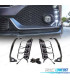 GRILLES FEUX DIURNES HONDA CIVIC 16-20 DRL PARE CHOCS TYPE R