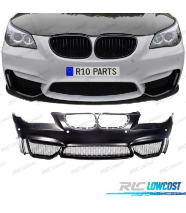 PARE CHOCS FRONTAL BMW E60 E61 03-07 LOOK M4 PDC SRA