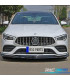 SPOILER LAME DE PARE-CHOCS AVANT MERCEDES CLA W117 AMG 14-18 NOIR BRILLANT