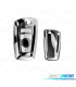 COQUES CLÉ BMW CARRÉ CHROMÉ