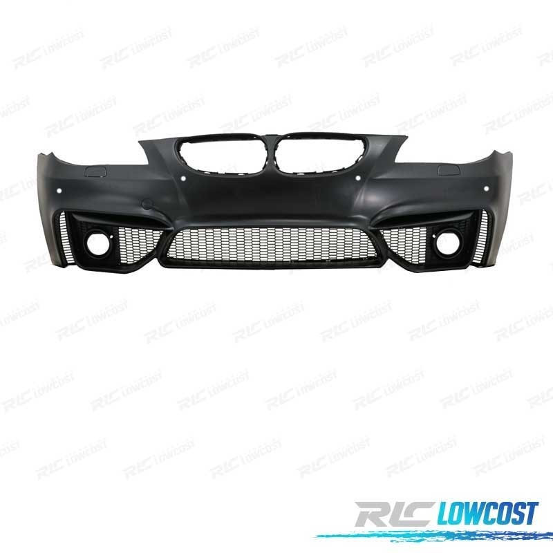 Couvercles De Grille Pare-chocs Pour BMW E60/E61 - Noir, Paire Gauche/droite, Montage Avant Facile