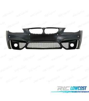 PARE-CHOCS FRONTAL BMW E60 E61 LCI 07-10 LOOK M4 PDC GRILLES ANTIBROUILLARD