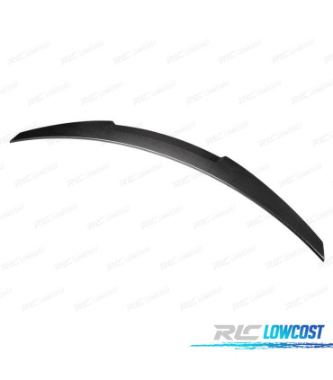 AILERON BECQUET LAME COFFRE BMW F10 LOOK M4 CARBONE