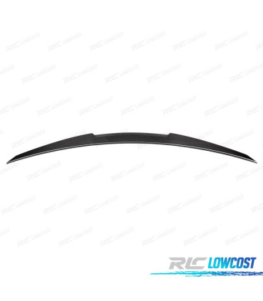 AILERON BECQUET LAME COFFRE BMW F10 LOOK M4 CARBONE