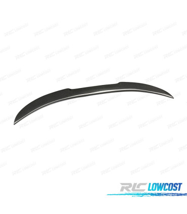 AILERON BECQUET LAME COFFRE BMW F10 LOOK M4 CARBONE