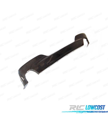 DIFFUSEUR ARRIÈRE BMW F06 F12 F13 11-18 CARBONE SORTIE D'ÉCHAPPEMENT SIMPLE DES 2 CÔTÉS