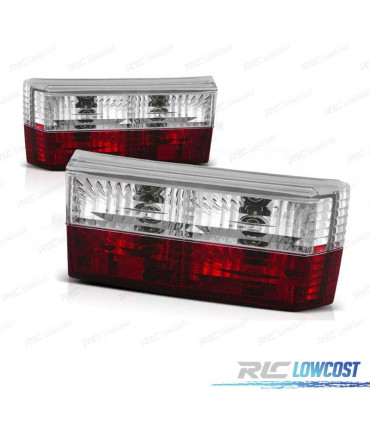 FEUX ARRIÈRE VOLKSWAGEN VW GOLF 1 78-93 ROUGE CHROMÉ