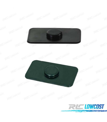 KIT 4 CACHES DE 27MM ORIFICES PARKTRONIC MERCEDES