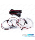 ANGEL EYES FULL LEDS SMD BMW E46 E36 E38 E39 PHARE HALOGÈNE