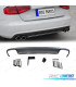 DIFFUSEUR AUDI A4 B8 11-15 LOOK S4 + 2 EMBOUTS INOX