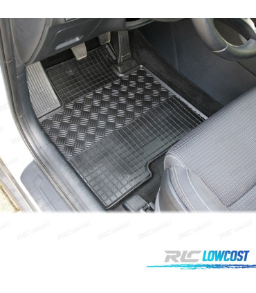 TAPIS EN CAOUTCHOUC AUDI A3 8P 07-11 4 UNITÉS
