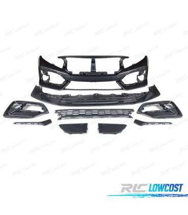 PARE CHOCS FRONTAL HONDA CIVIC 16- LOOK NEW SI