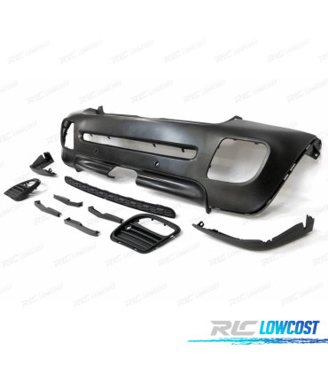 PARE CHOCS ARRIÈRE MINI R56 R57 R58 07-13 LOOK JCW
