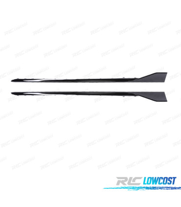 BAS DE CAISSE BMW F40 19- LOOK 135I NOIR MATE