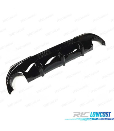DIFFUSEUR BMW F40 19- LOOK M 135i NOIR BRILLANT