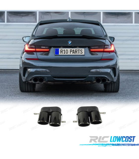 EMBOUT D´ÉCHAPPEMENT BMW G20 G21 19- LOOK ROCK NOIR