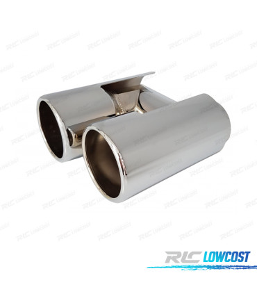 EMBOUT D´ÉCHAPPEMENT BMW F10 10-17 LOOK M5 CHROMÉ