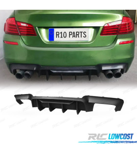 DIFFUSEUR BMW F10 LOOK COMPETITION NOIR MATE