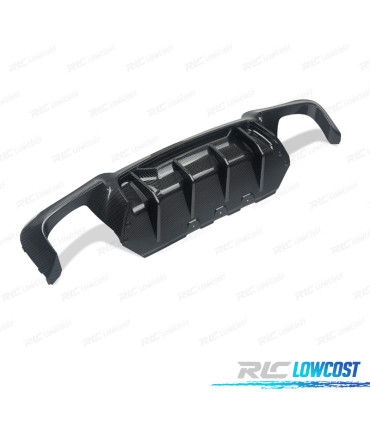 DIFFUSEUR BMW F10 LOOK COMPETITION CARBONE