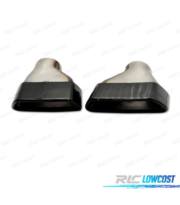 EMBOUTS D´ÉCHAPPEMENT BMW G30 17- LOOK 530 NOIR