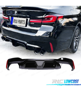 DIFFUSEUR BMW G30 17- LOOK M5 NOIR BRILLANT