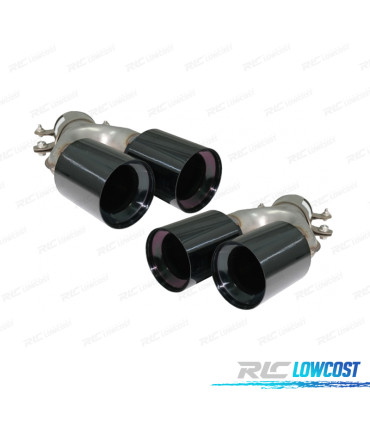 EMBOUTS D´ÉCHAPPEMENT BMW G30 G31 17-19 LOOK M5 NOIR