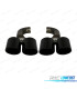 EMBOUTS D'ÉCHAPPEMENT BMW X4 G02 18-20 LOOK M NOIR 00---00