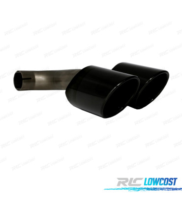 EMBOUTS D'ÉCHAPPEMENT BMW X4 G02 18-20 LOOK M NOIR 00---00