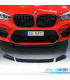 SPOILER LIP BMW X4 G02 18-20 LOOK ROCK NOIR MAT